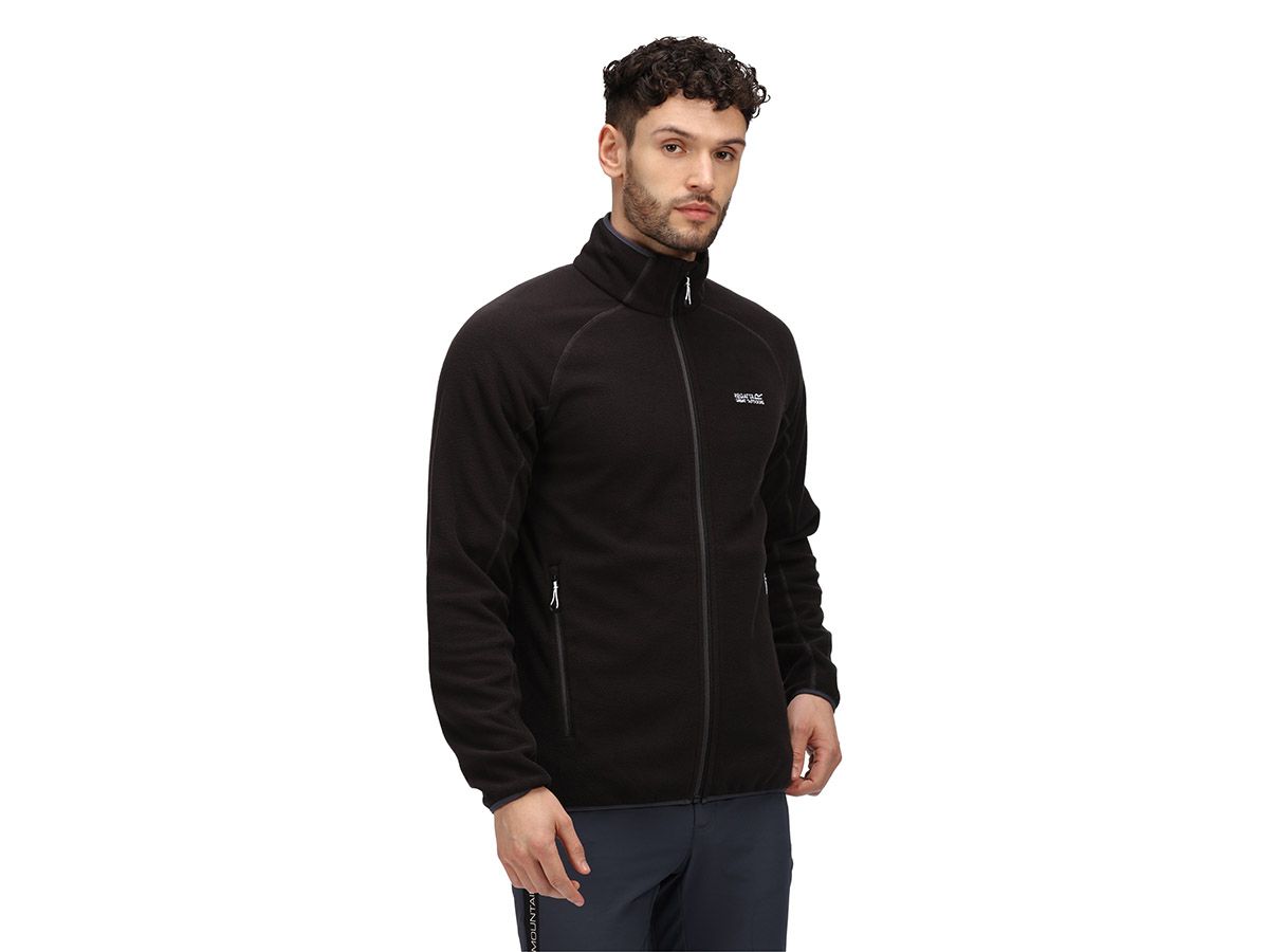 Regatta Hadfield Black Herren Fleecejacke