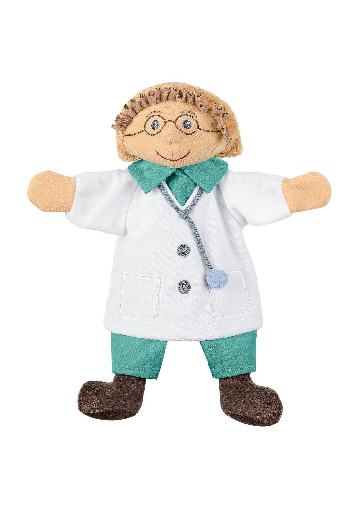 Handpuppe Arzt, 28 cm für das Kasperletheater