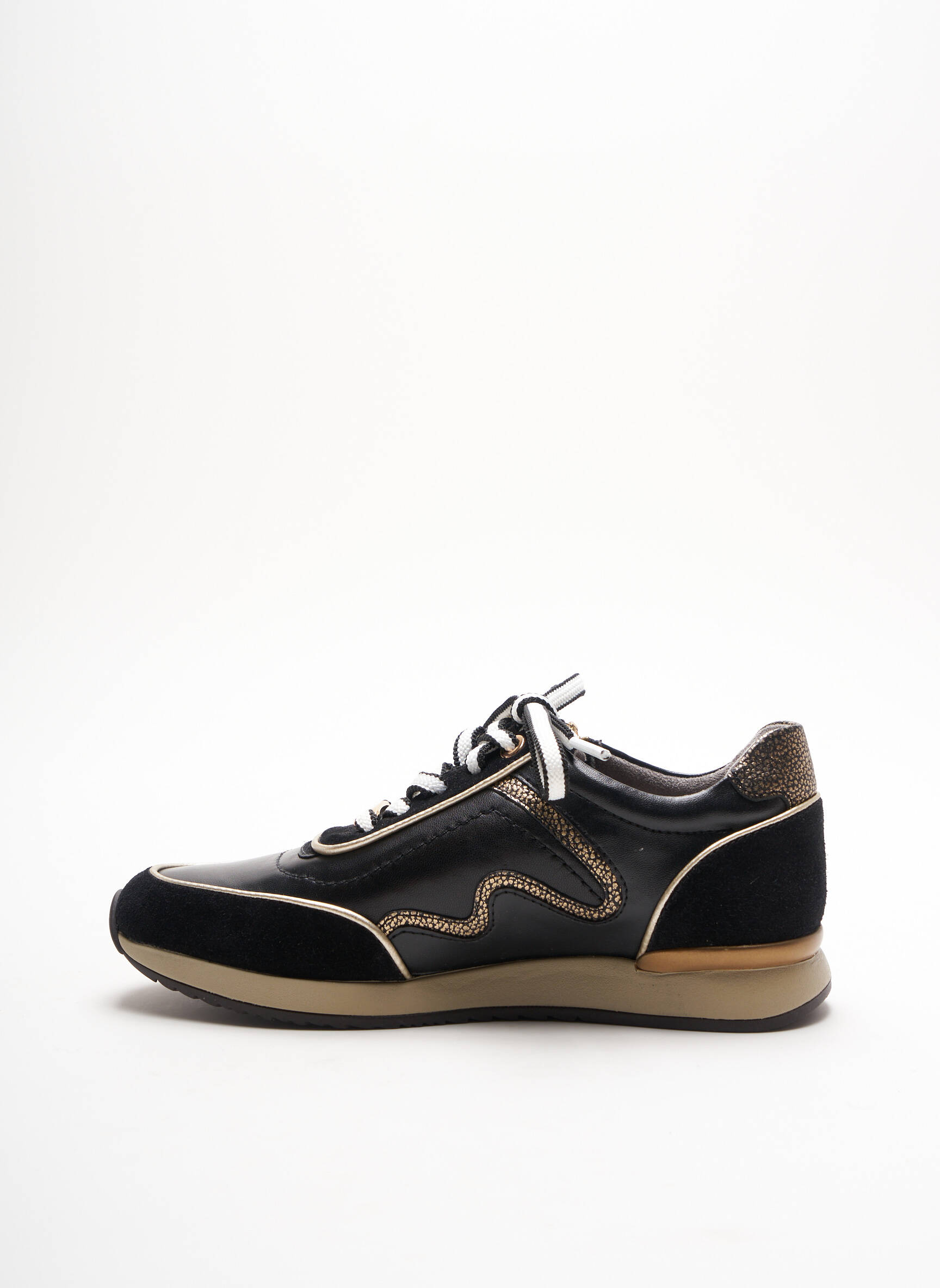 Regarde Le Ciel Baskets Femme couleur noir