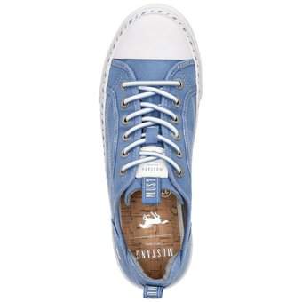 Mustang Slipper in blau