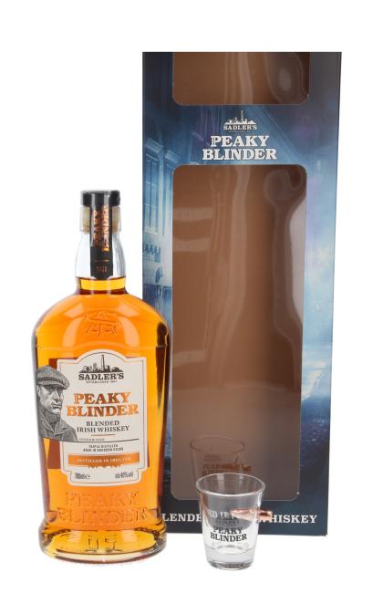 Peaky Blinder McHickie - Irish Blended Whiskey mit Glas 0,7 l·40 % vol