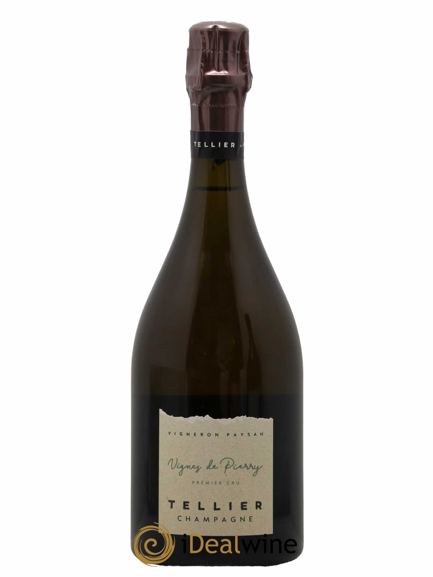 Vignes de Pierry Premier Cru Extra-Brut Tellier  2017 - Lot de 1 Bouteille