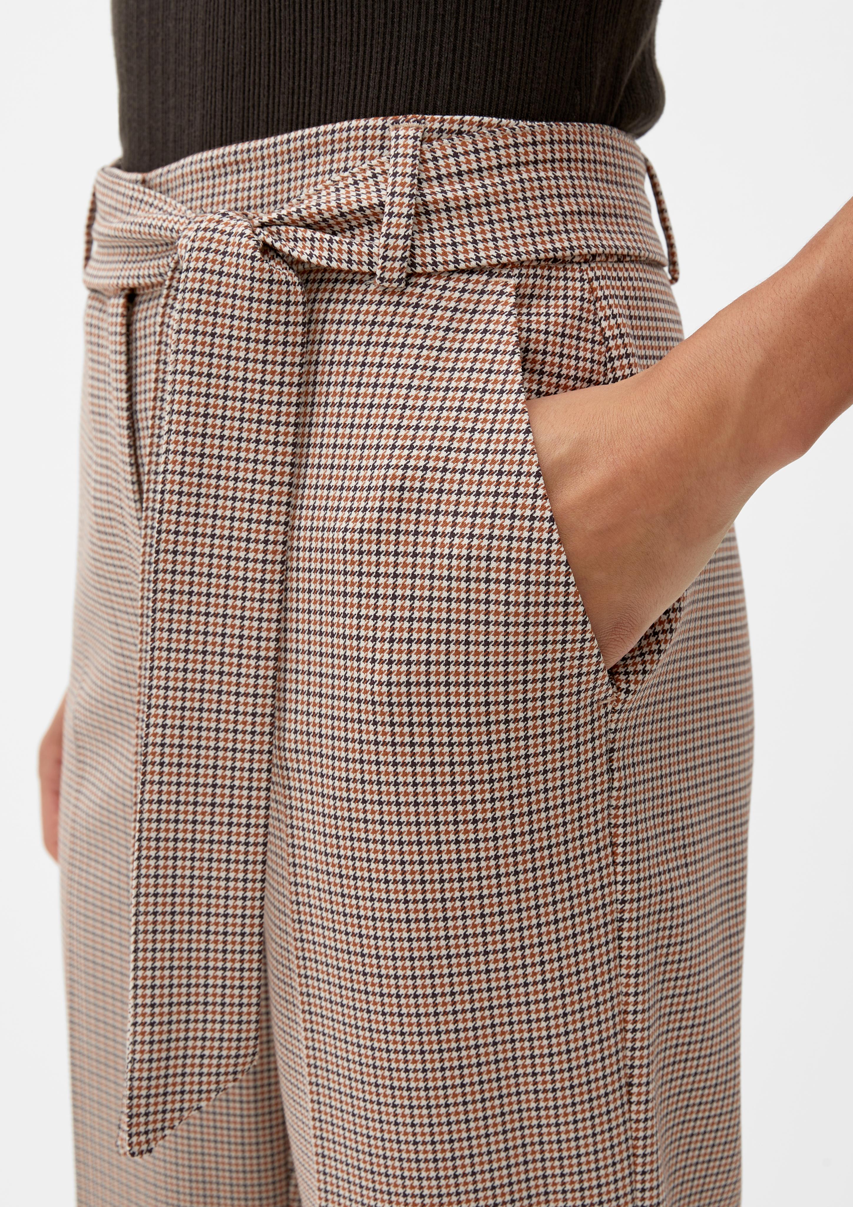 Culotte mit Bindegürtel   2121194-81N4