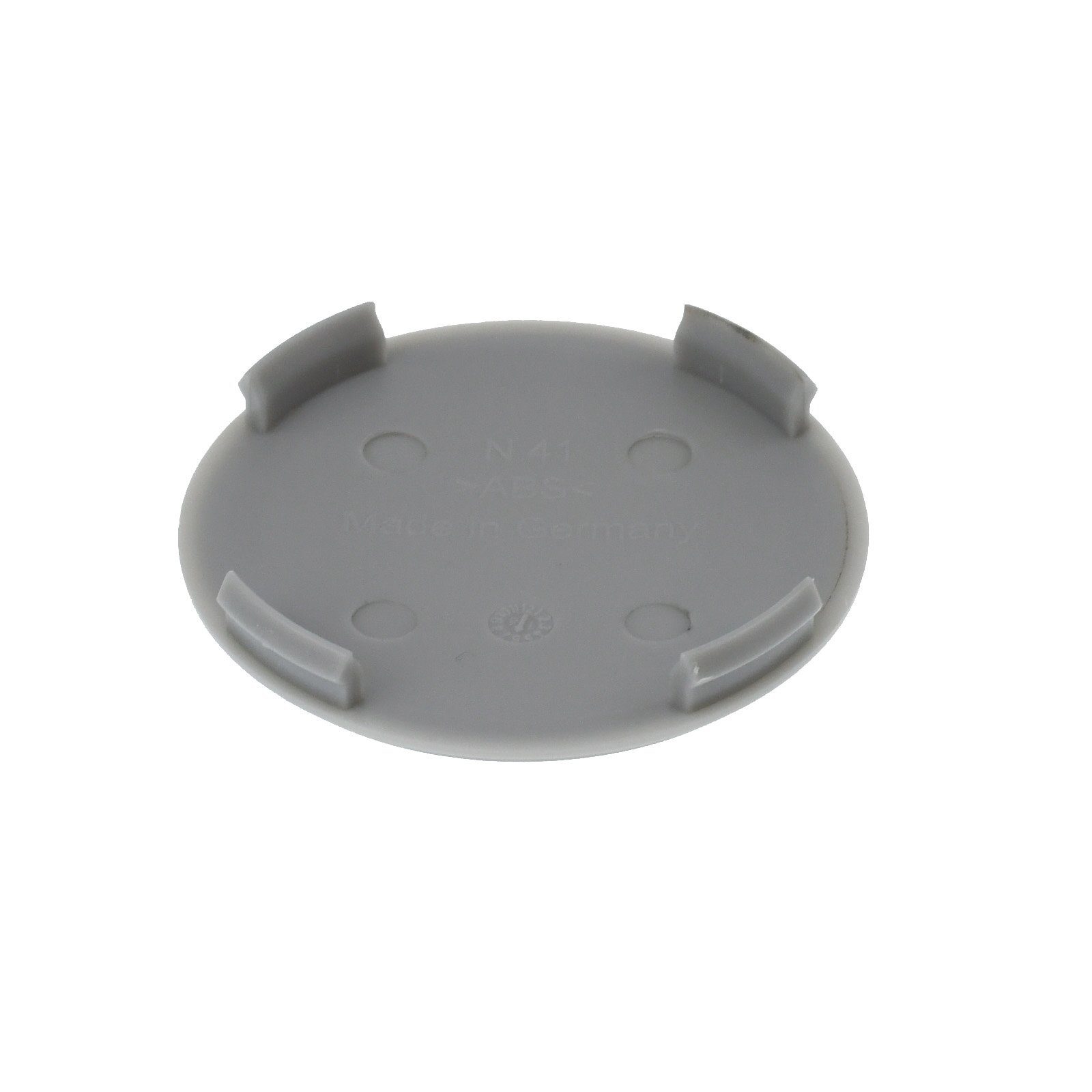 RKC Radkappe 4X 63,5mm Nabenkappen Kappen Grau Gewölbt für Alutec Rial Anzio