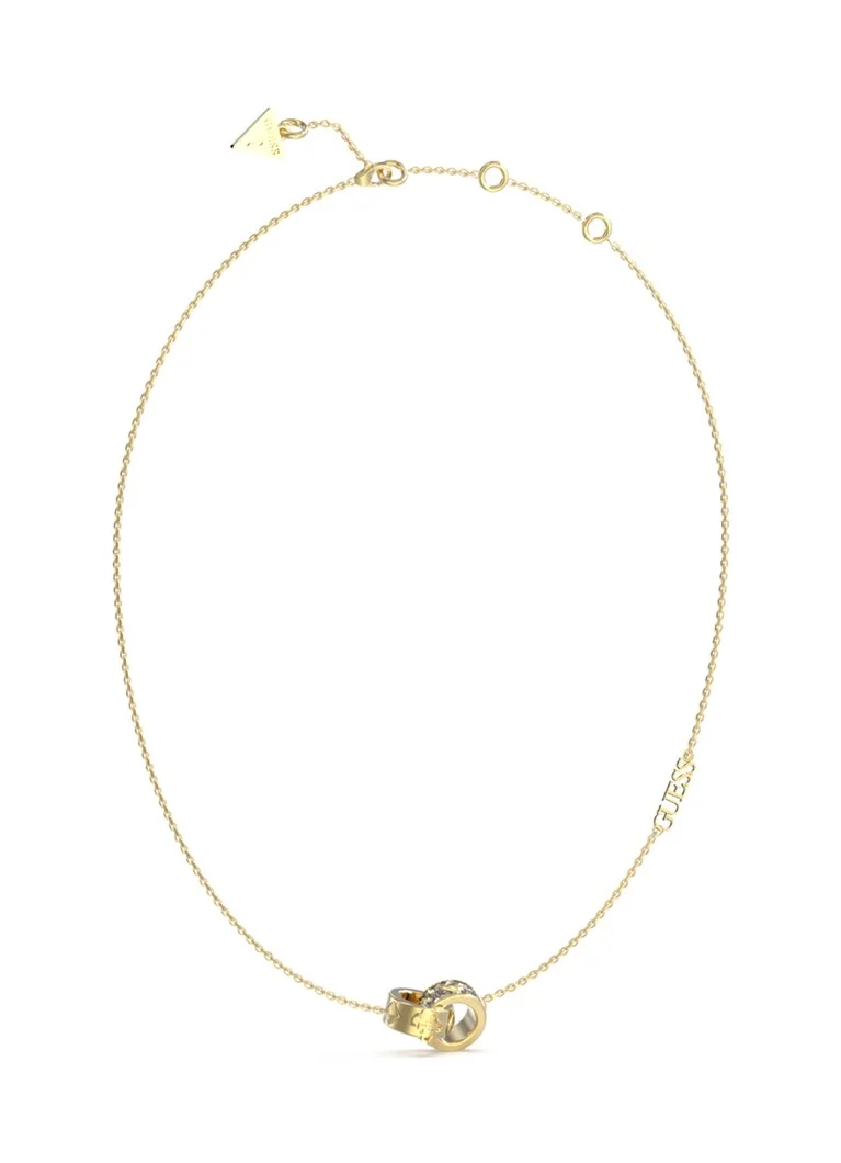 GUESS Zirconia Necklace JUBN03281JWYGT-U