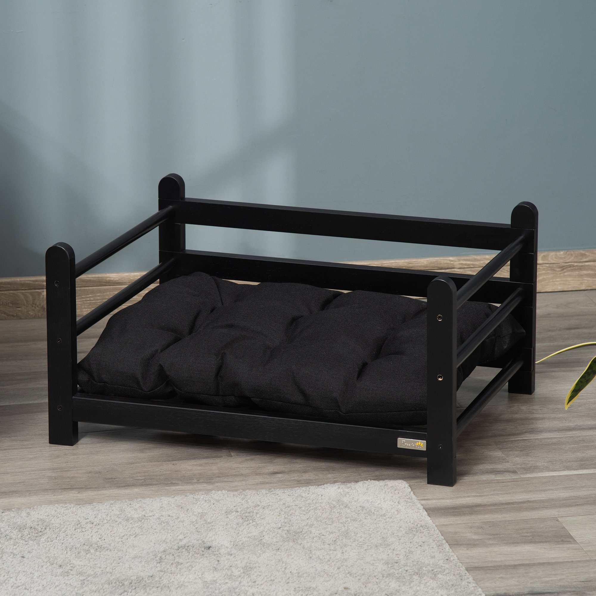 PawHut Tierbett Hundebett mit Kissen