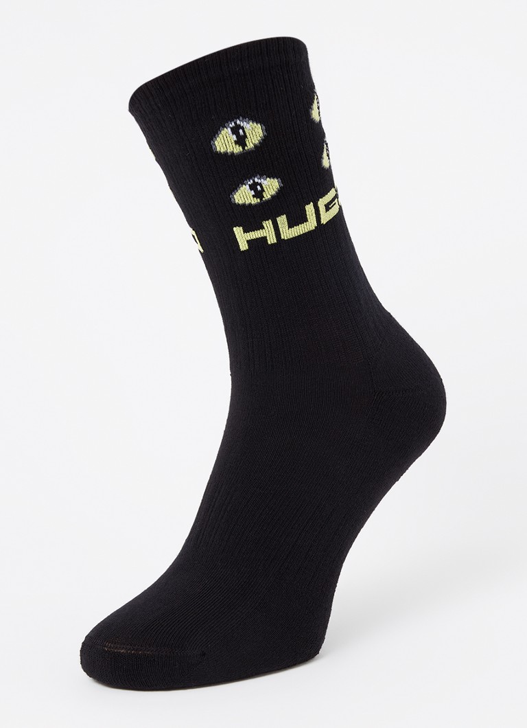 Șosete HUGO BOSS cu logo imprimat, set de 3