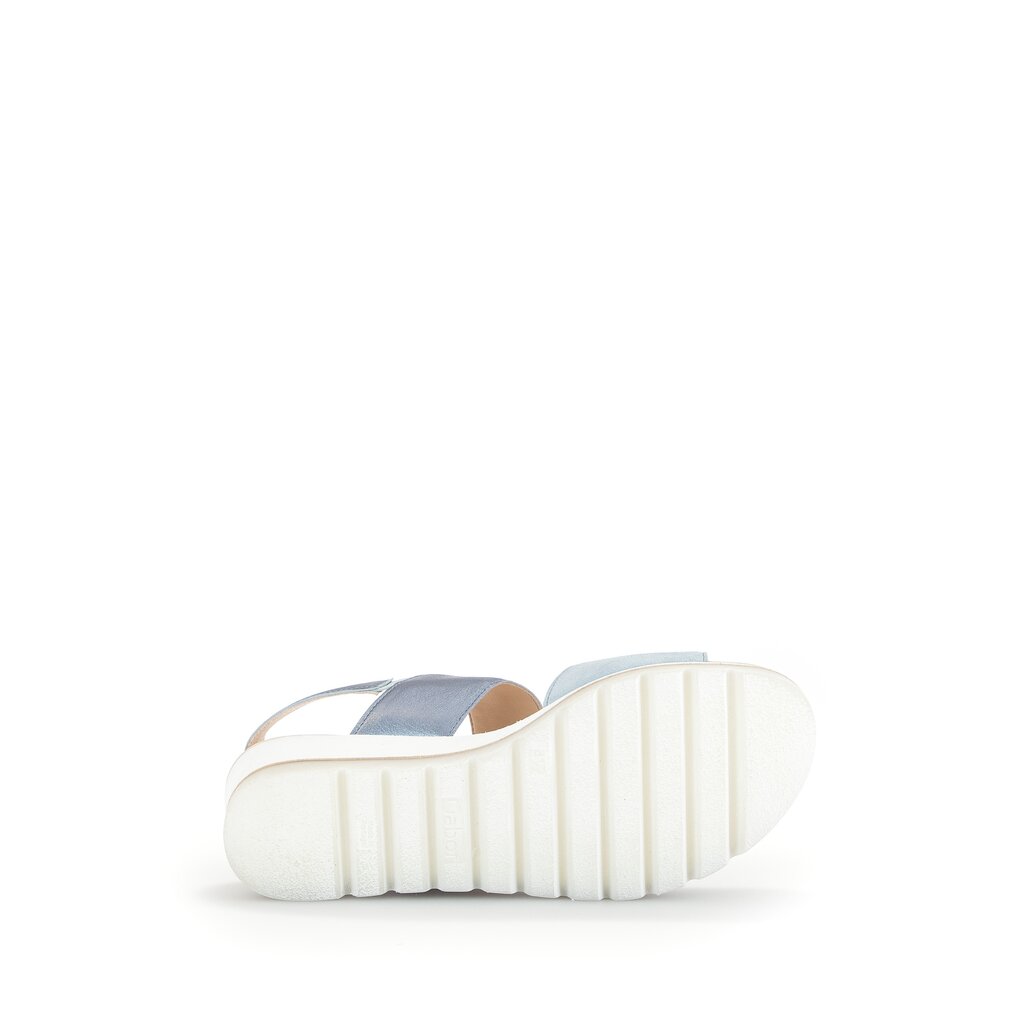 Gabor fashion Keilsandalette blau