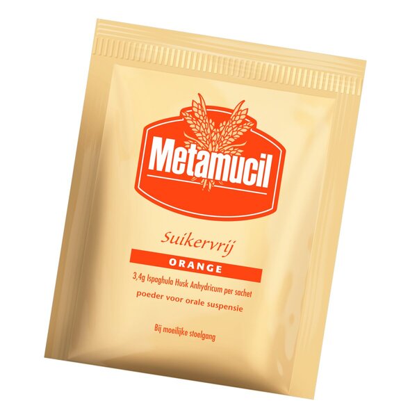 Metamucil Sobres de Naranja - 30 unidades - Estreñimiento