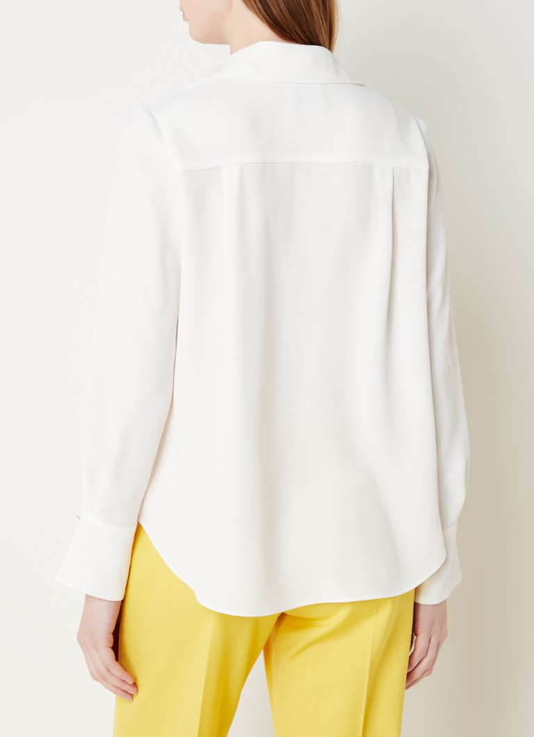 Top Claudie Pierlot Blues con scollo a V