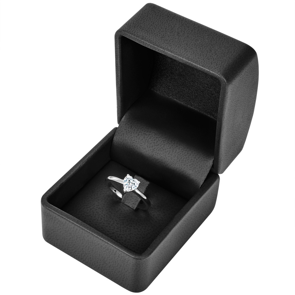 Trilani Bague en argent Argent sterling Oxyde de zirconium (CZ) en Argent Bague