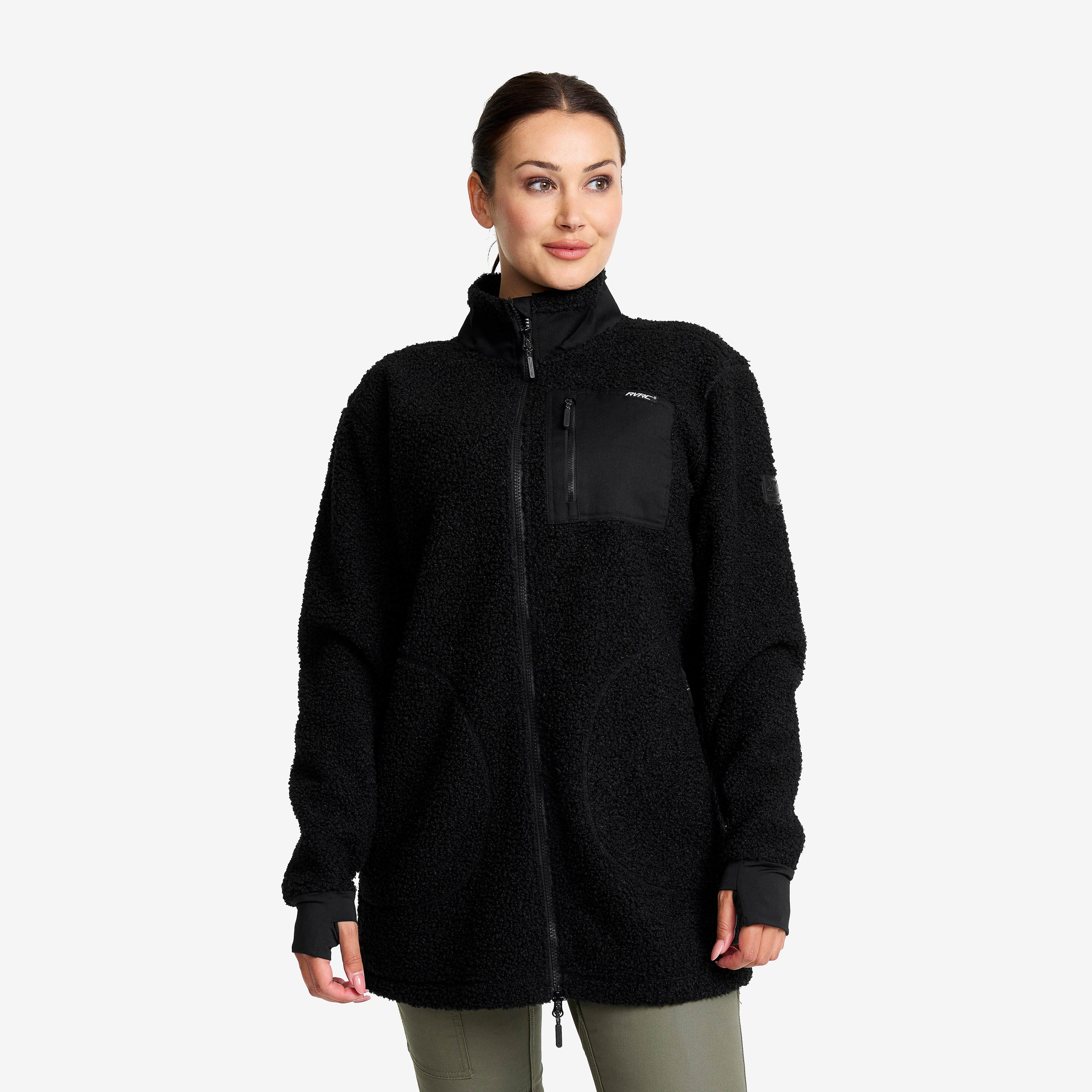 Bigfoot Long Pile Femme Jetblack