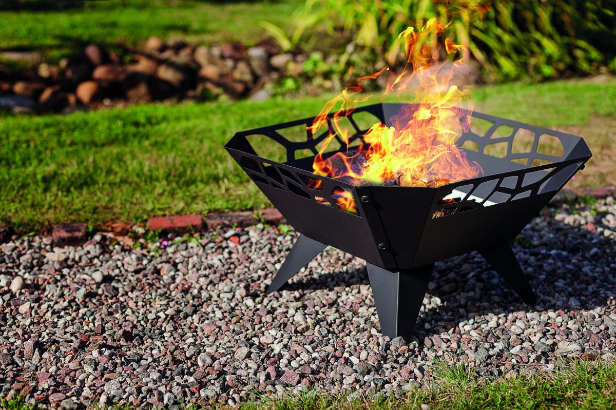 dobar Viereckige Design-Feuerschale für den Garten