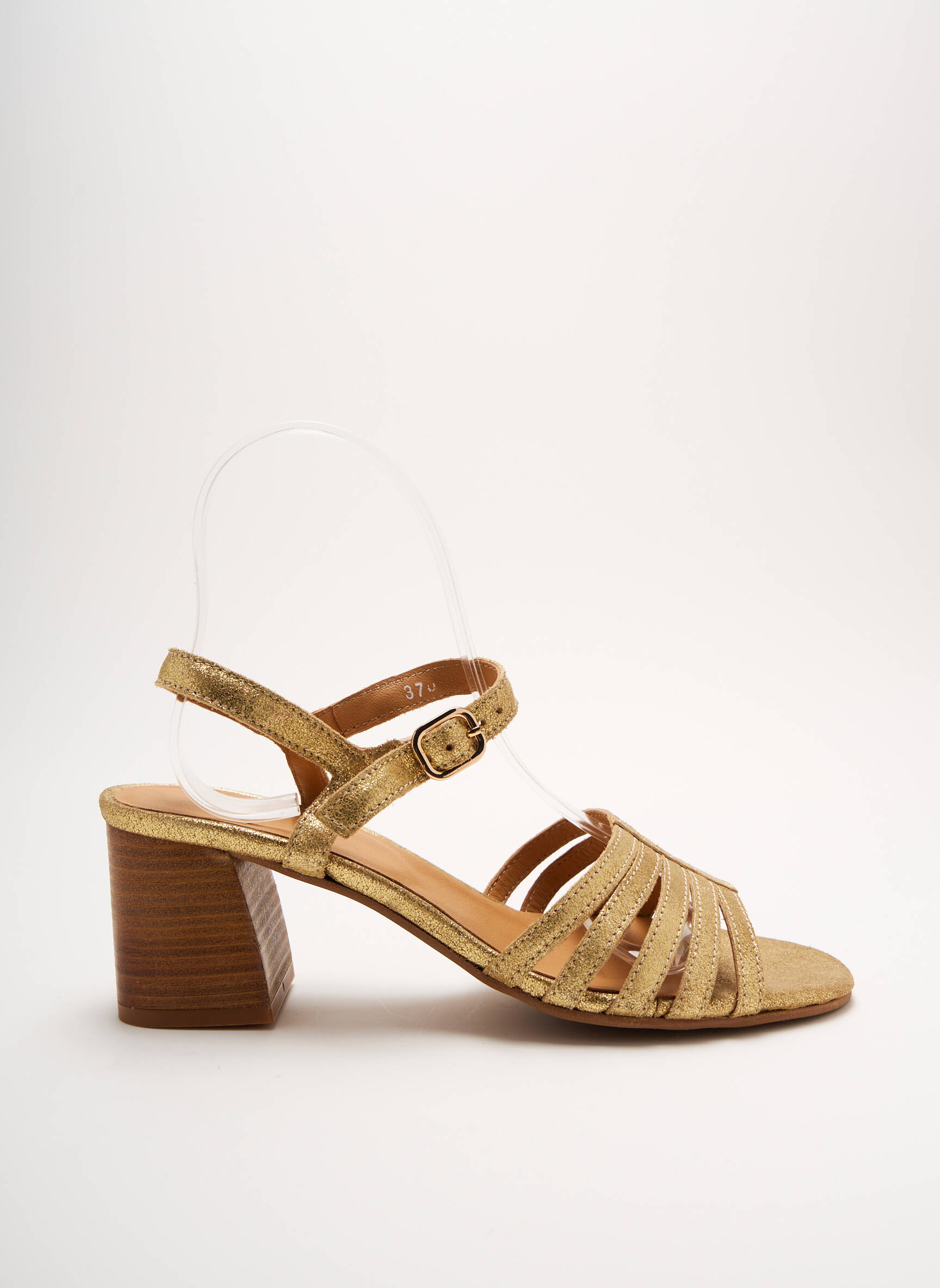 Aliwell Sandales Nu Pieds Femme couleur jaune