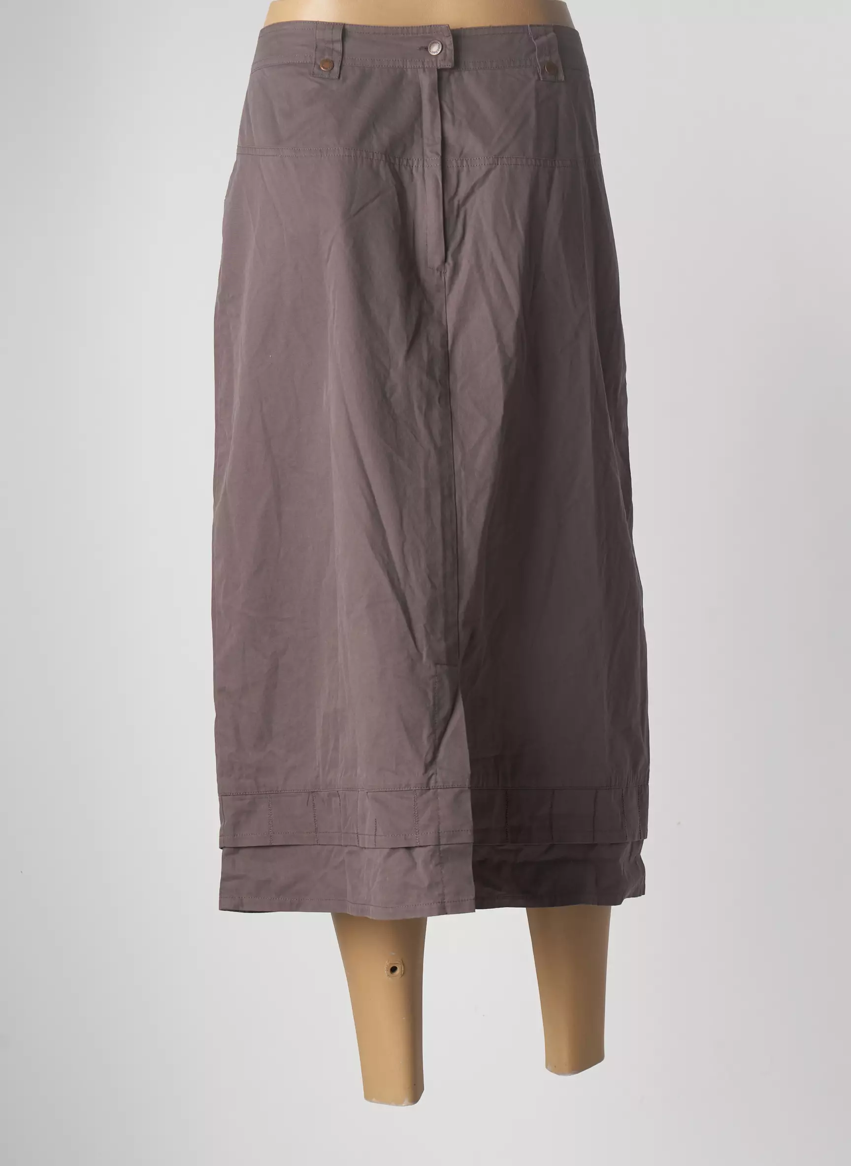 Voodoo Jupes Mi Longues Femme couleur gris