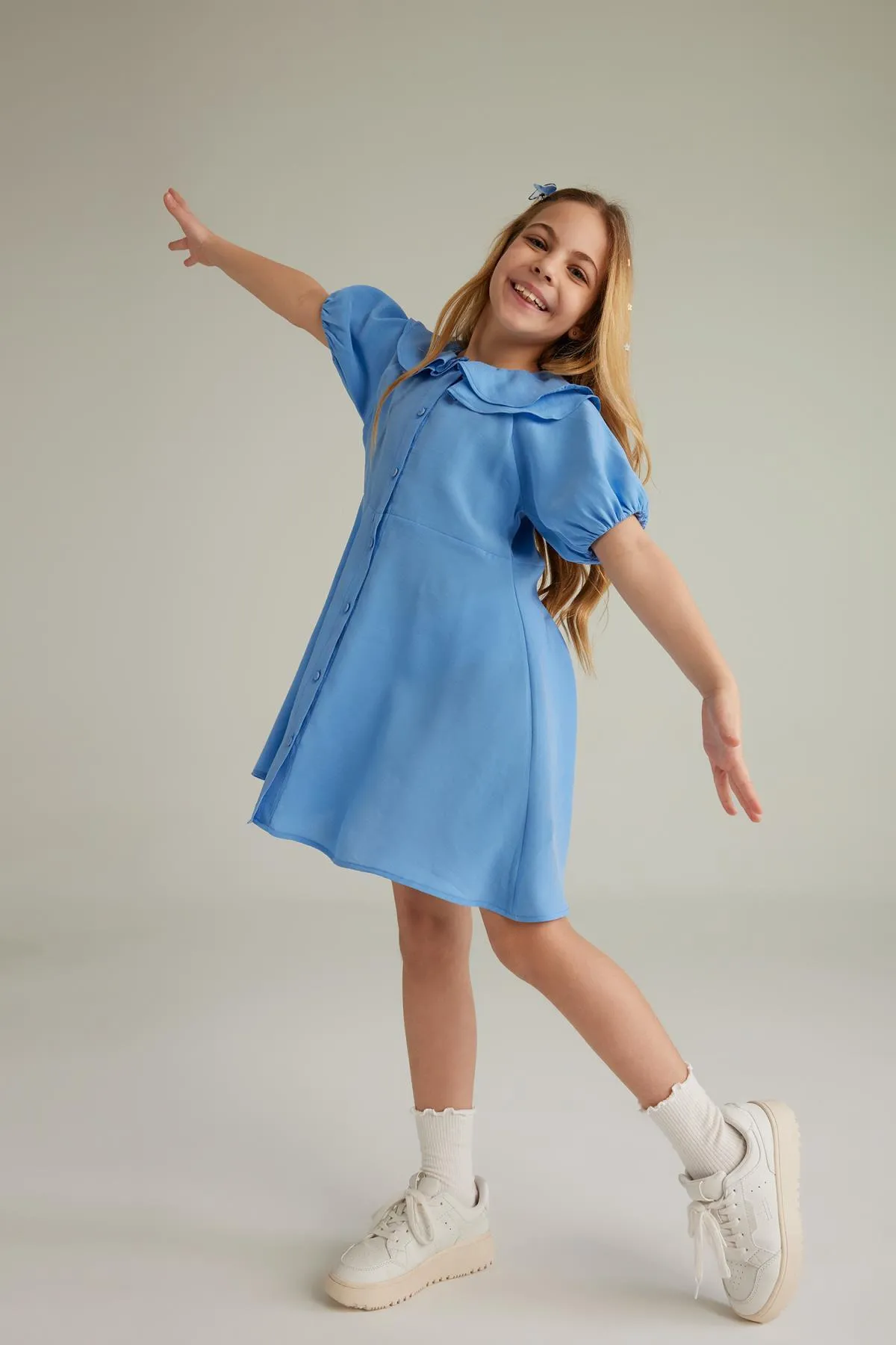 DeFacto  Kurzärmliges Modalkleid für Mädchen Z5919a623sm