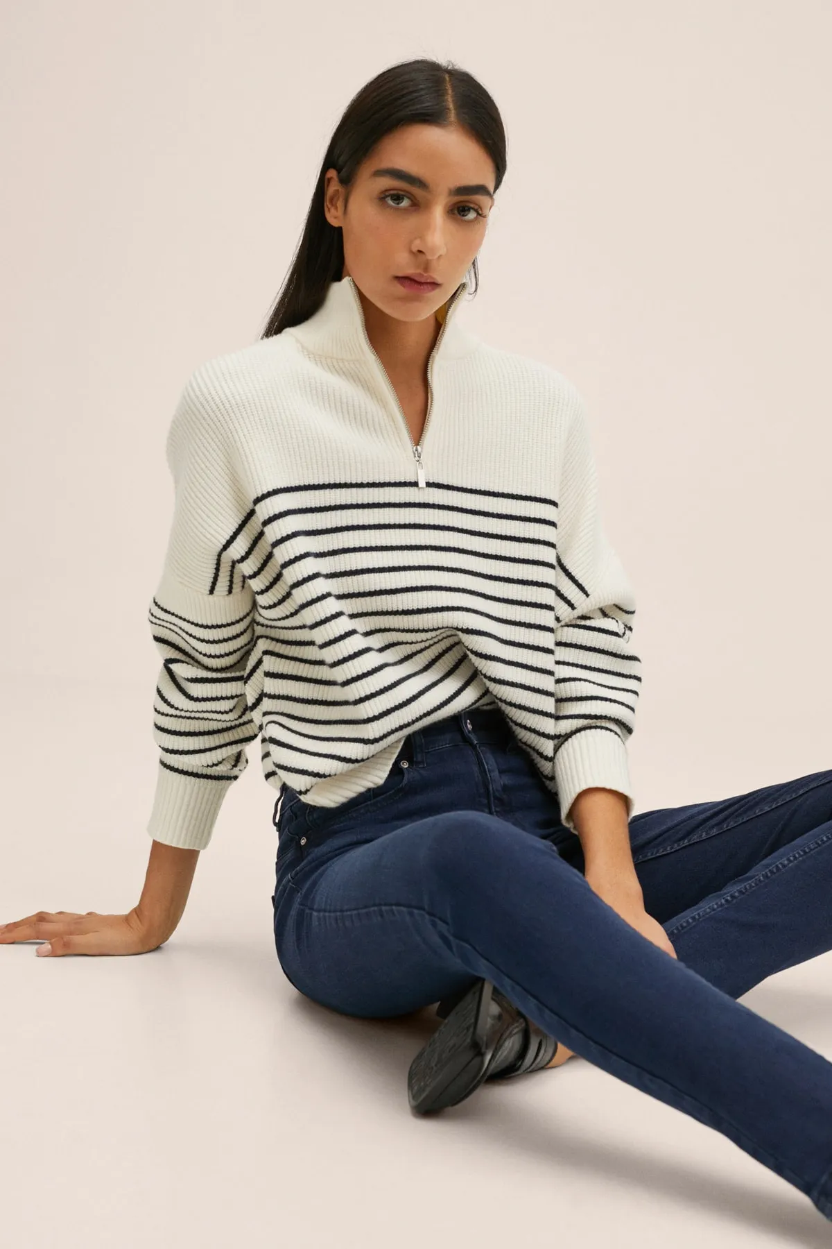 MANGO  27000653 Damen/Mädchen Tief Dunkelblau