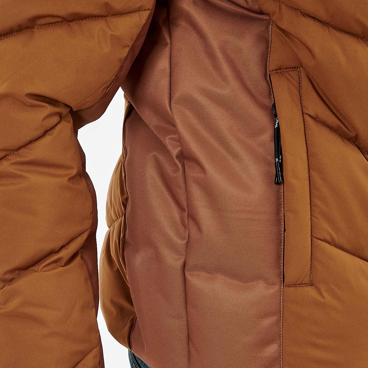 CHAZ   Doudoune marron homme « Aqua-réactive »