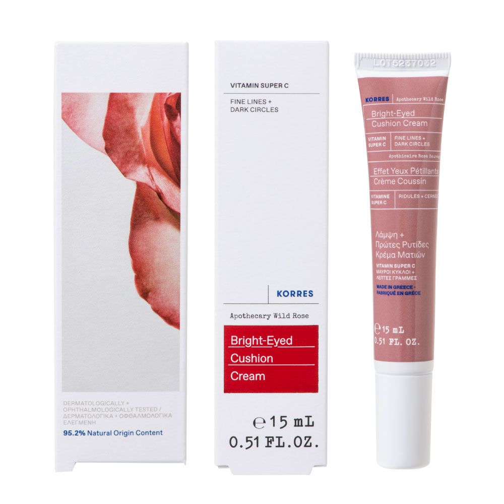 korres Contour des Yeux Eclat Rose Sauvage Soin des yeux