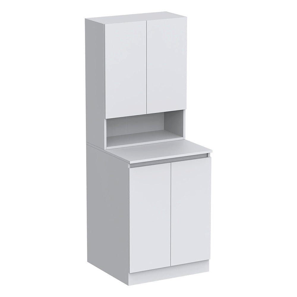 Roomart Waschmaschinenumbauschrank (Roomart Badezimmer Waschmaschinenschrank Badregal Badschrank Waschturm)