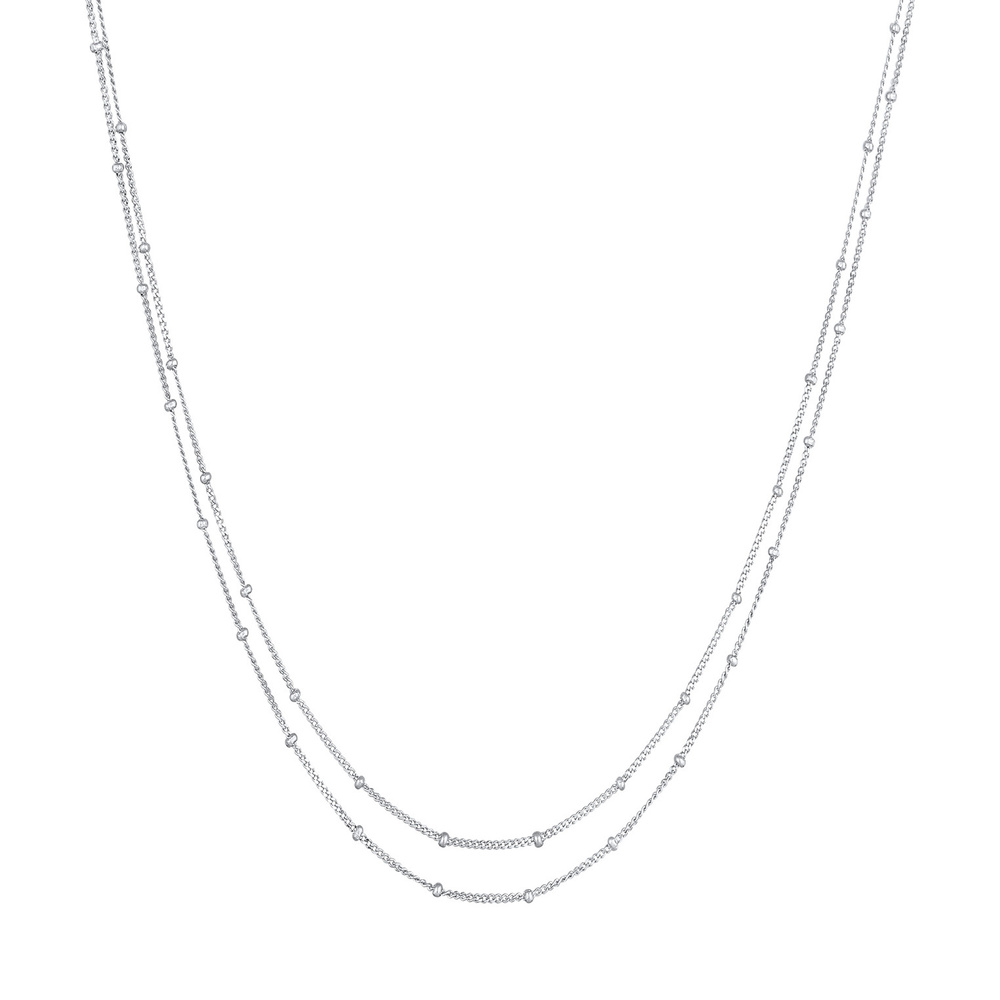 Elli Elli Collier Femmes Couche de base Fine en argent sterling 925 collier