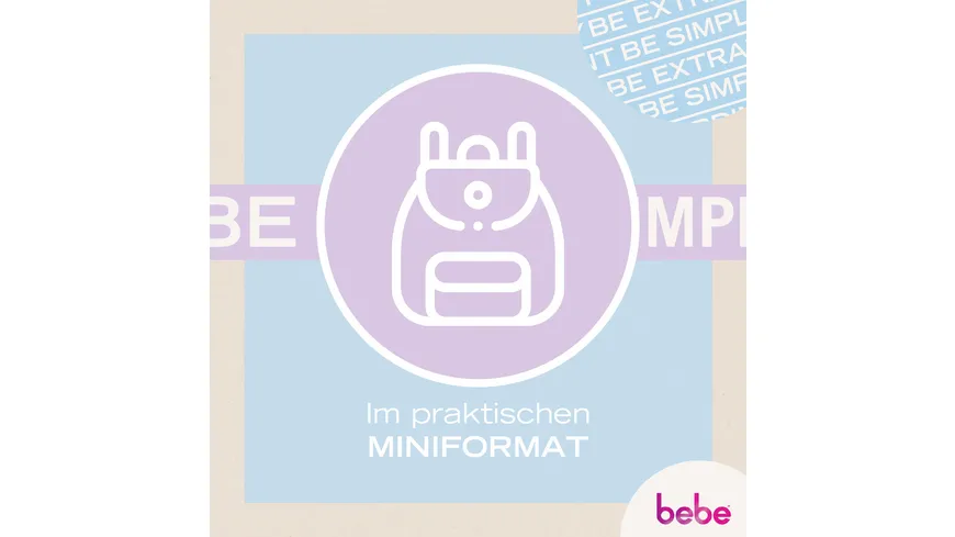 bebe 5in1 PFLEGENDE REINIGUNGSTÜCHER 7 Tücher