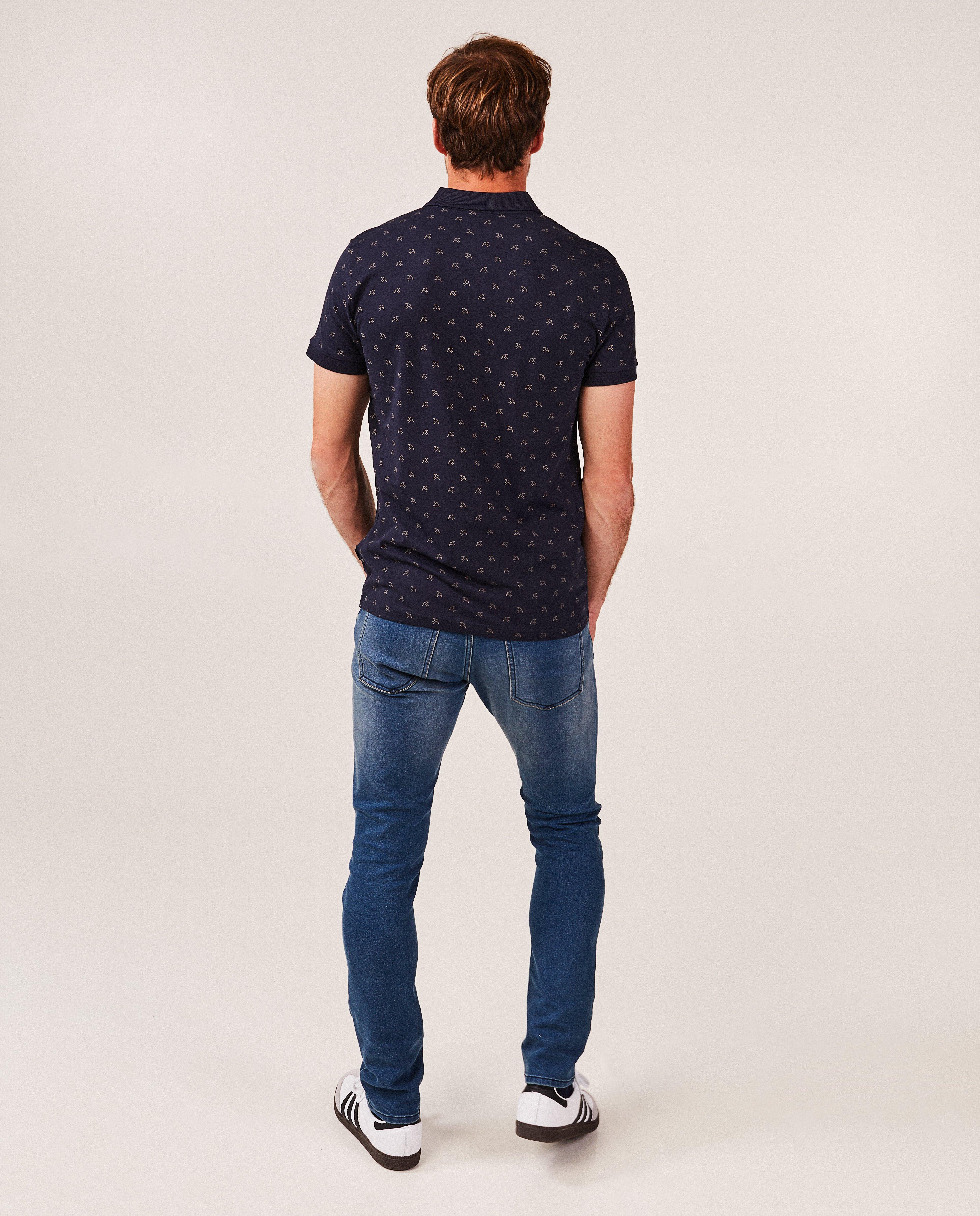 Blugi JBC Blue, croială skinny albastră