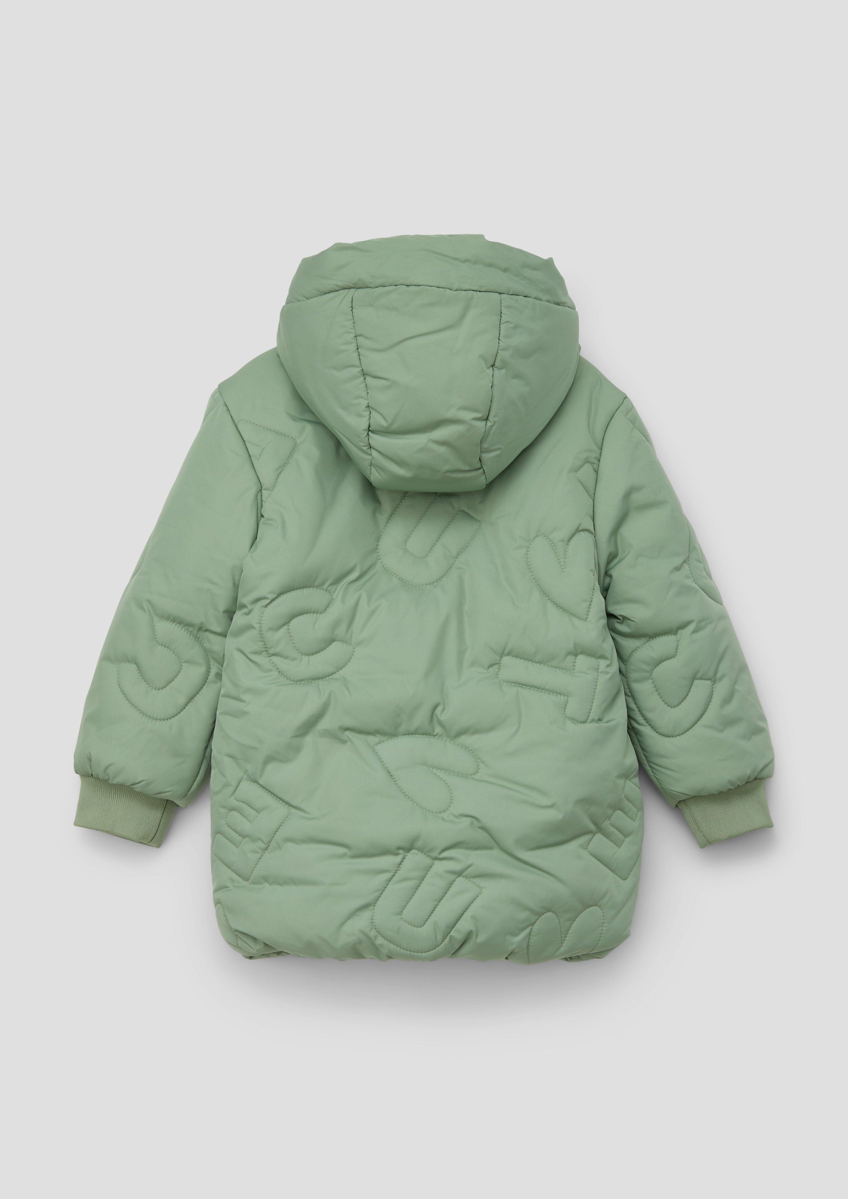 Lange Jacke mit Steppung  2132185-7370