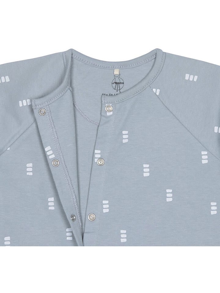 Lässig Schlafanzug mit Füßchen in Hellblau günstig kaufen