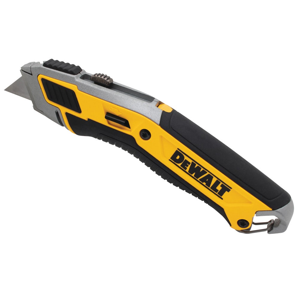 Estilete retrátil premium DEWALT com 5 lâminas DWHT10295
