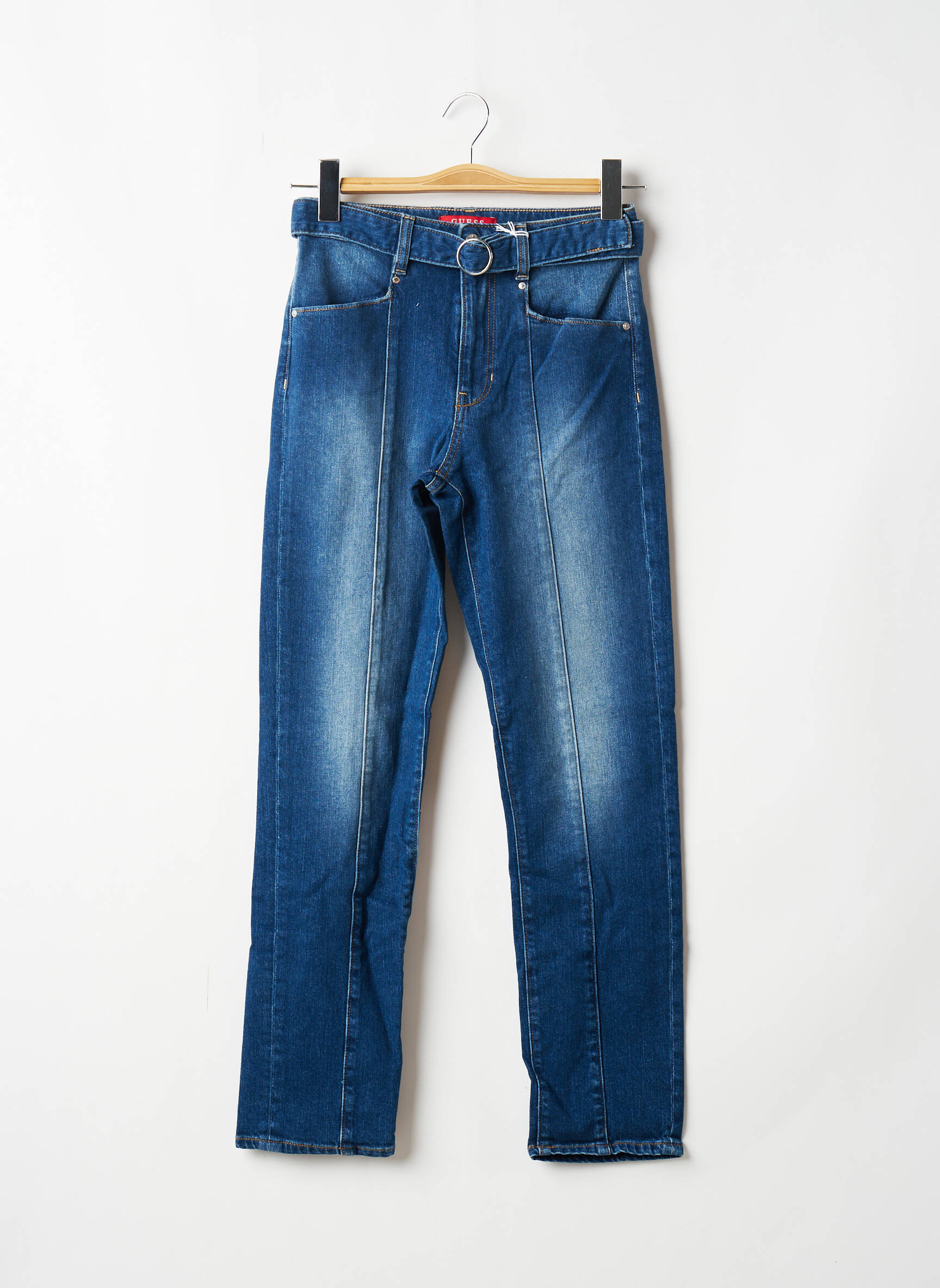 Guess Jeans Skinny Femme couleur bleu