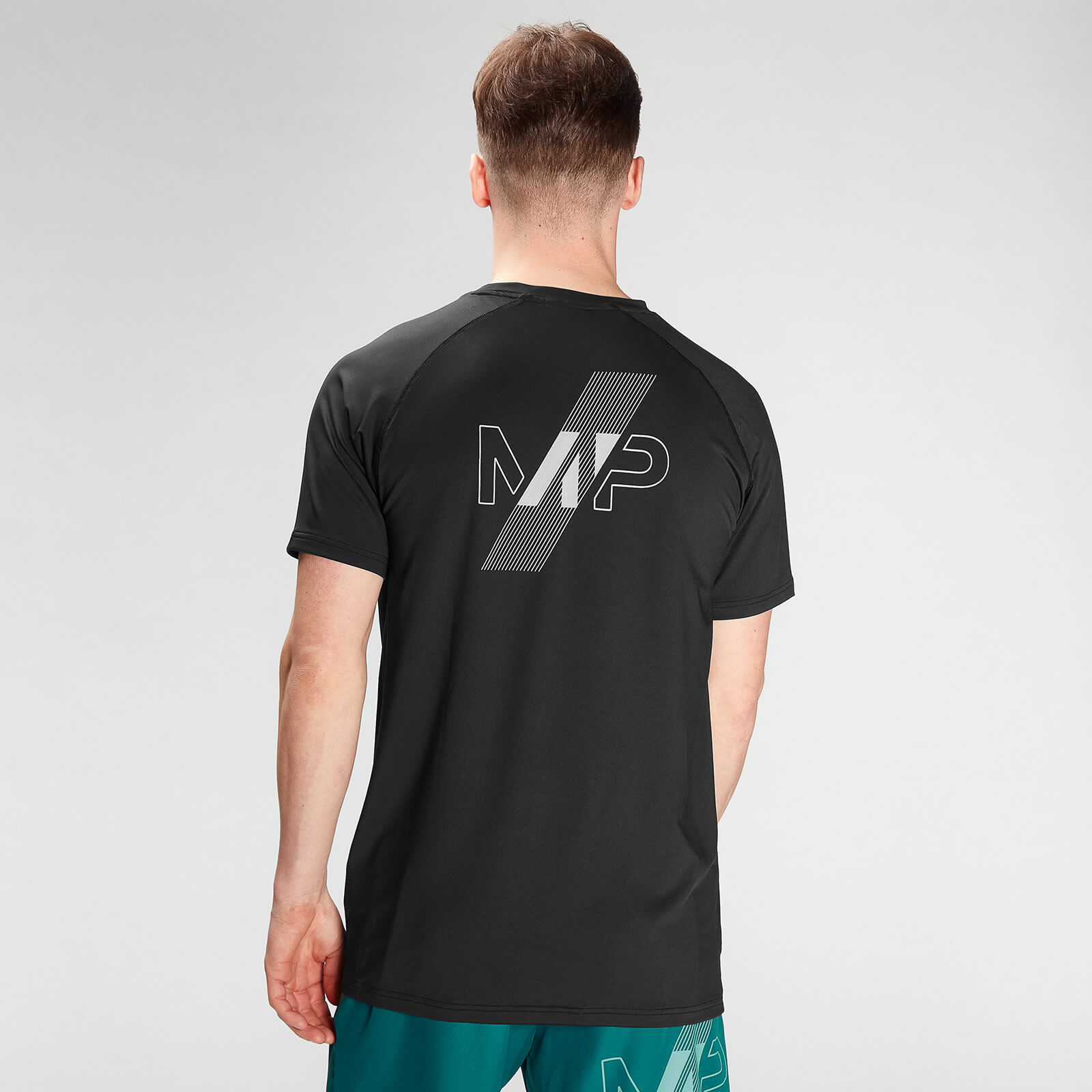 T-shirt à manches courtes MP Impact en édition limitée pour hommes – Noir