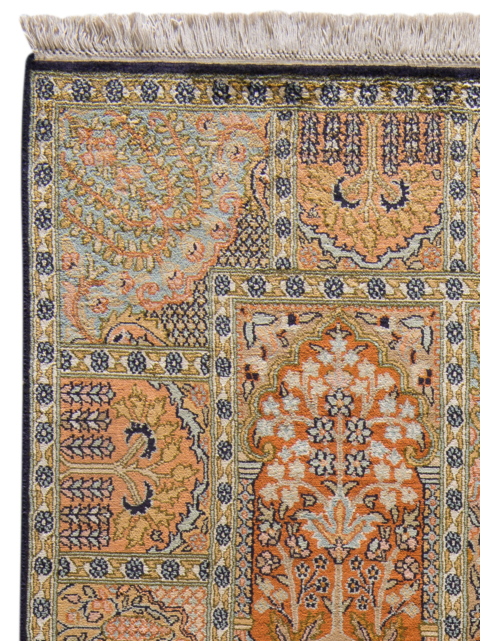 Kaschmir Seide 18/18 ca. 168 x 249 cm, Unikat / Einzelstück