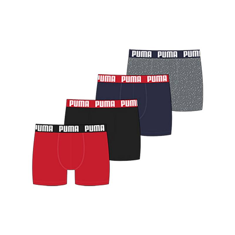 PUMA Basic Boxer 4er Pack Unterhose Herren