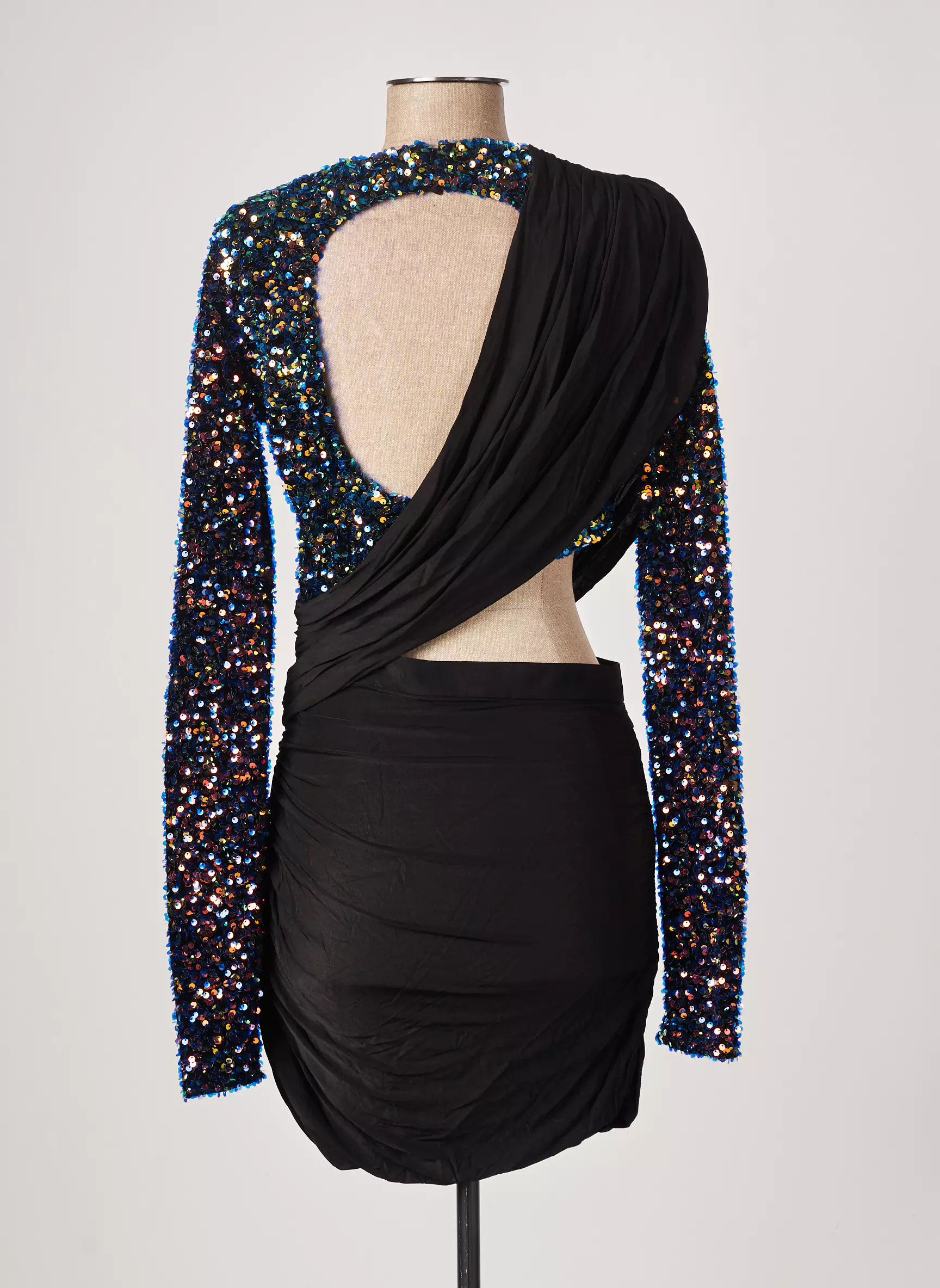 Azzaro Robes Courtes Femme couleur noir