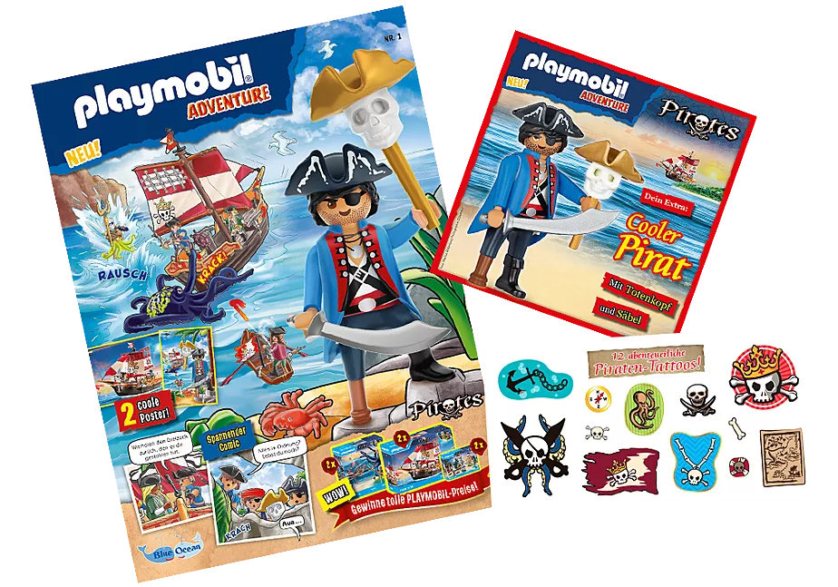 PLAYMOBIL-Magazin Adventure 01/2024 (Heft 1)