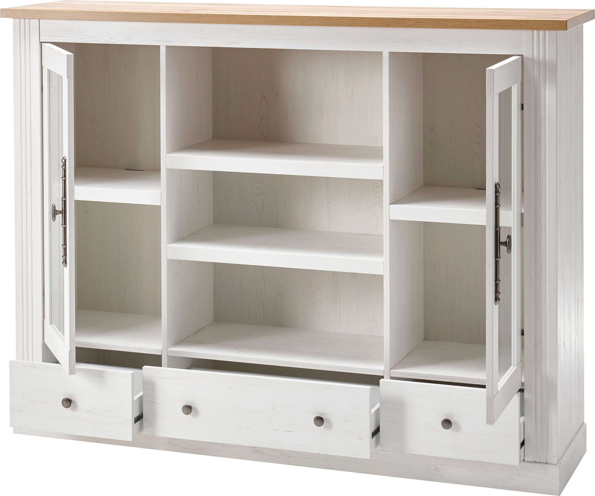 Home affaire Highboard Westminster, im angesagten Landhaus-Look