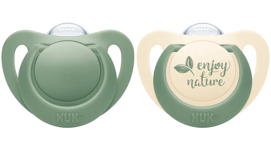 NUK for Nature Schnuller Silikon 0-6 Monate