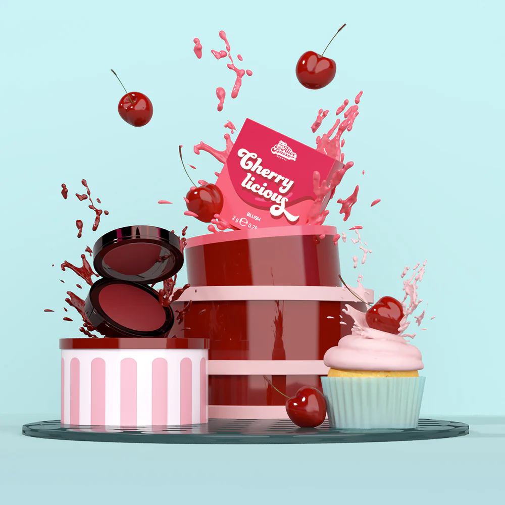 Cherrylicious Face - Rumenilo - Kompaktno rumenilo