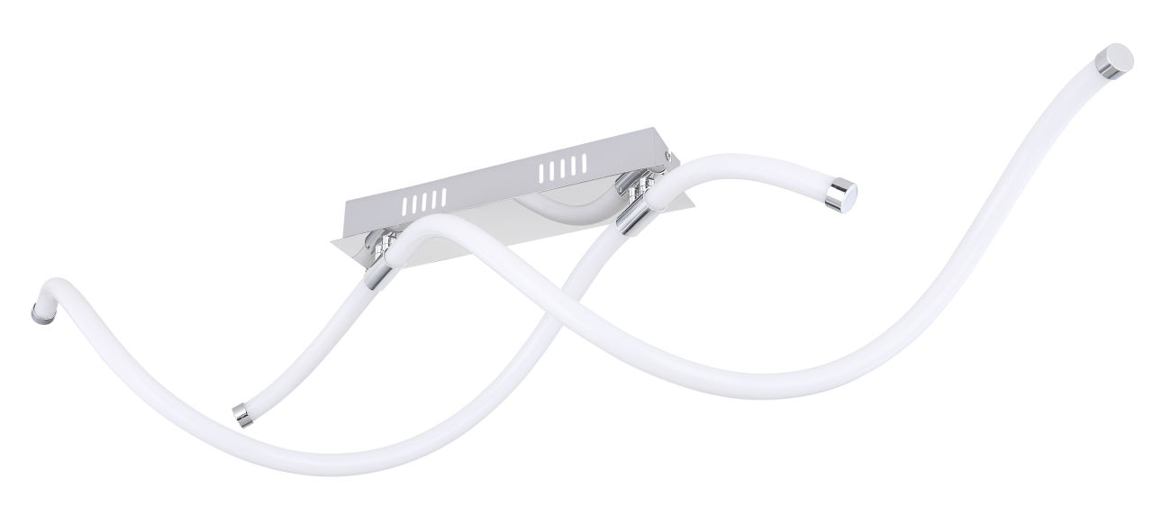 Globo Lighting - KAIA - Deckenleuchte Metall verchromt, LED