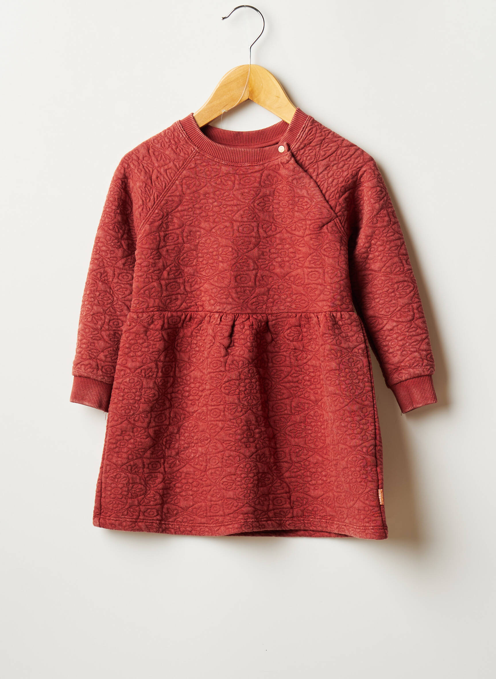 Noppies Robes Mi Longues Fille couleur marron