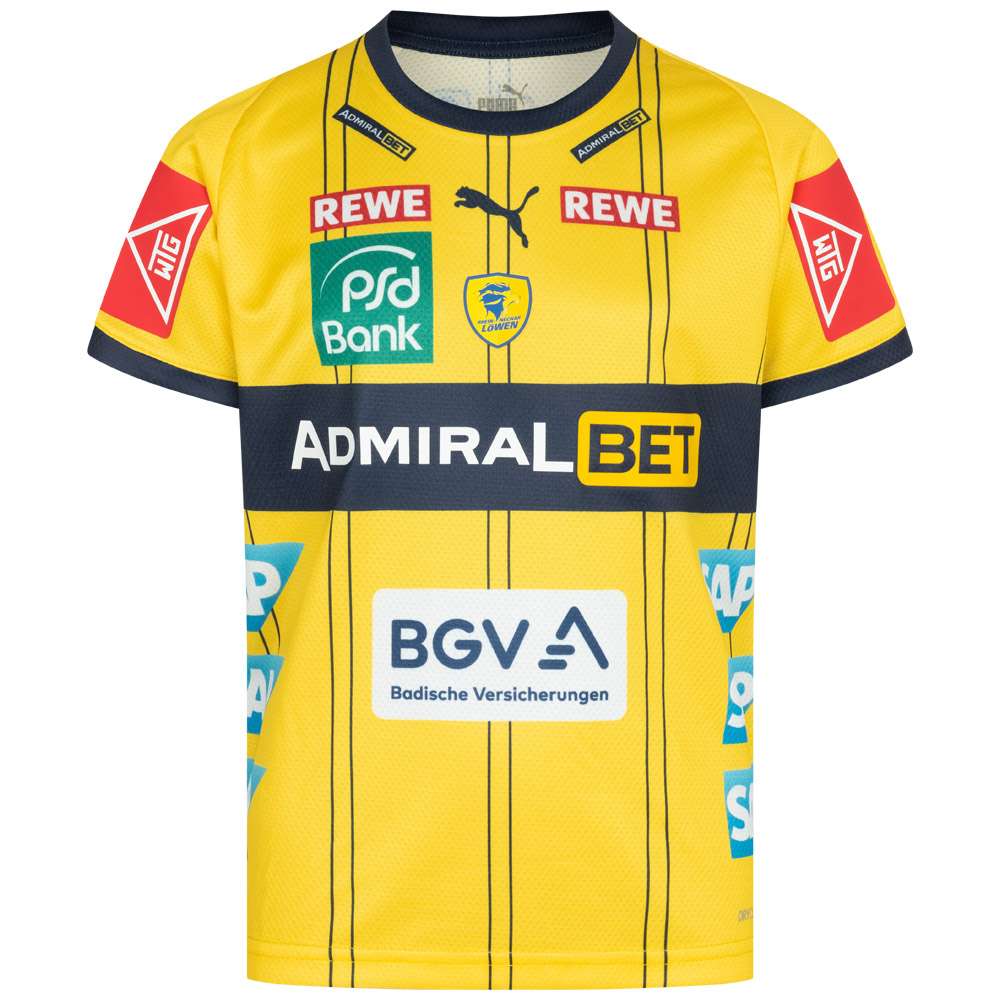 Rhein-Neckar Löwen PUMA Kinder Heim Trikot 931396-01