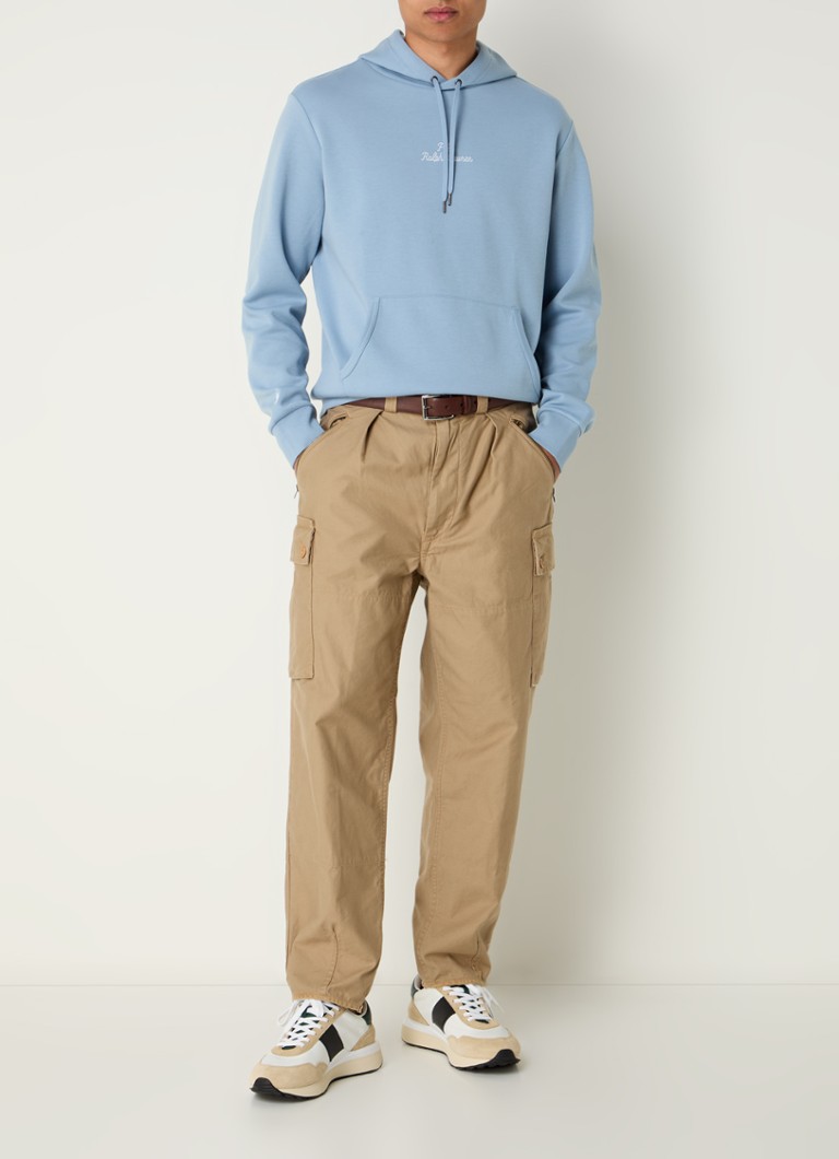Φούτερ με κέντημα στο λογότυπο της Ralph Lauren και κέντημα στο φούτερ