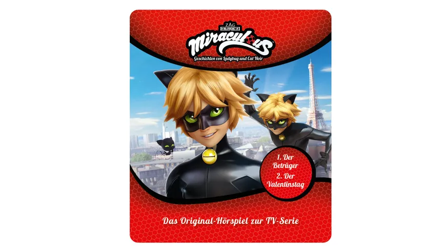 tonies - Hörfigur für die Toniebox: Miraculous: Der Betrüger / Der Valentinstag