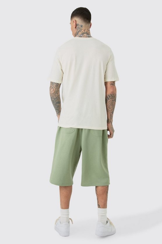 Tall Oversize T-Shirt mit Print