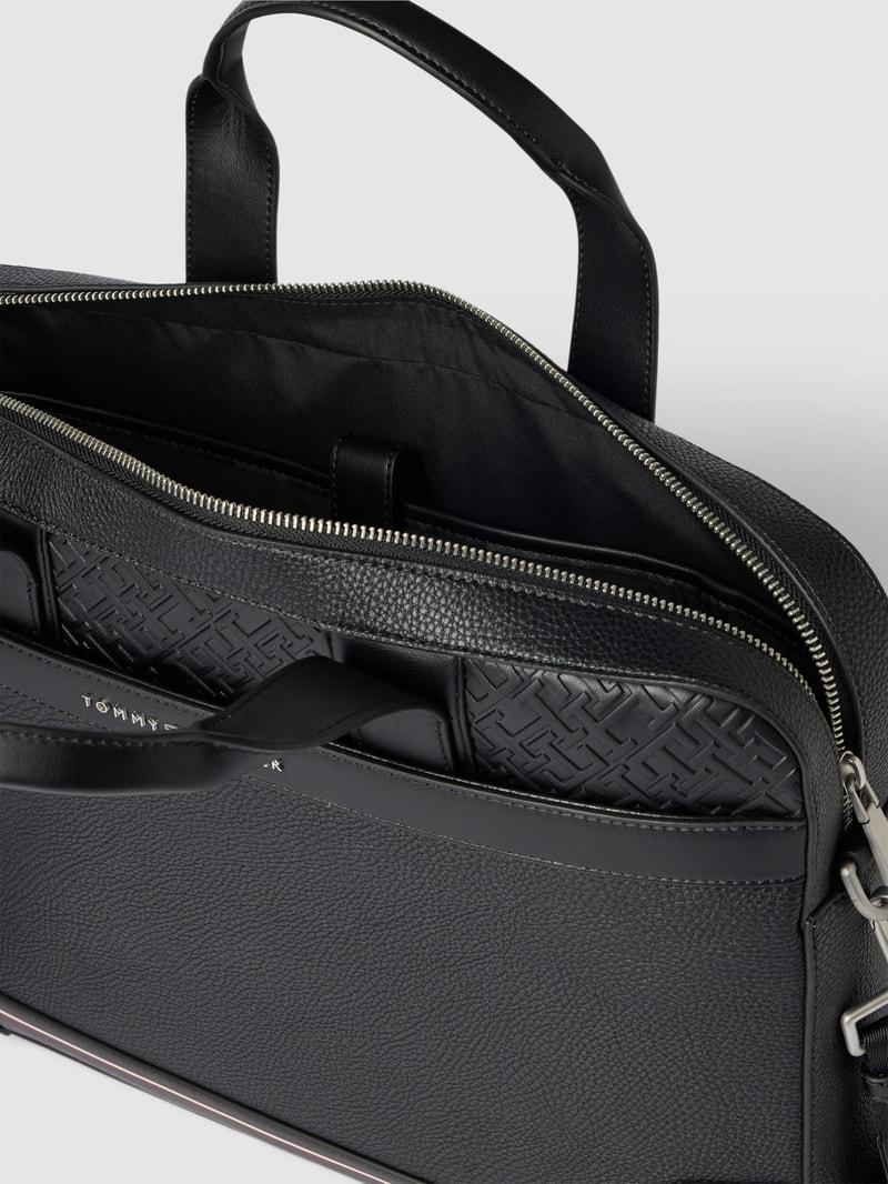Laptoptasche mit abnehmbarem Riemen Modell 'CENTRAL' in schwarz