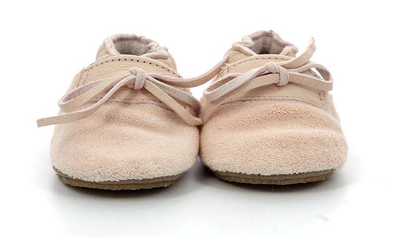 Chaussons cuir tannage vegetal Fleece Crp