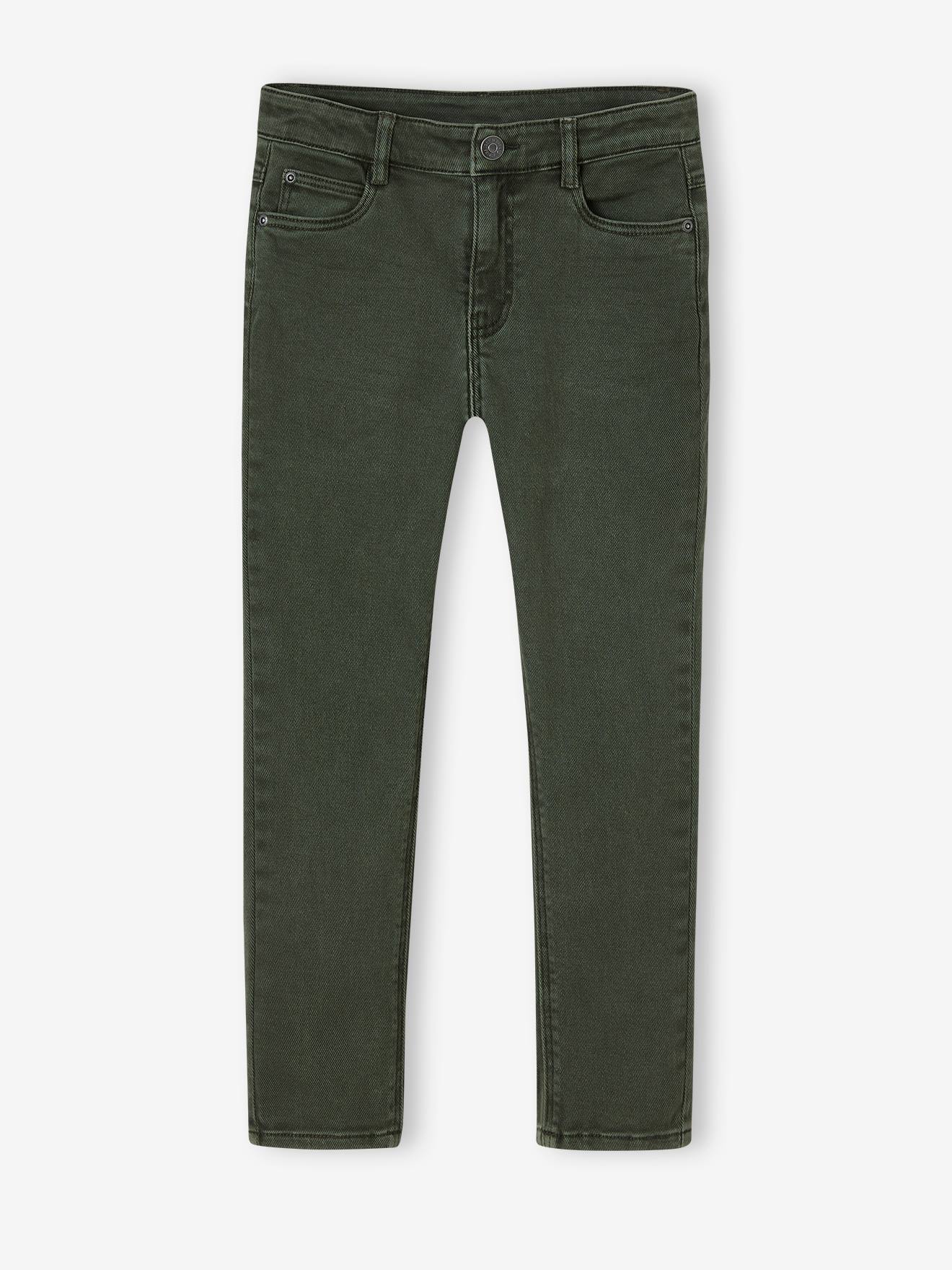 Vertbaudet Jungen Slim-Fit-Hose, Hüftweite REGULAR - schokolade