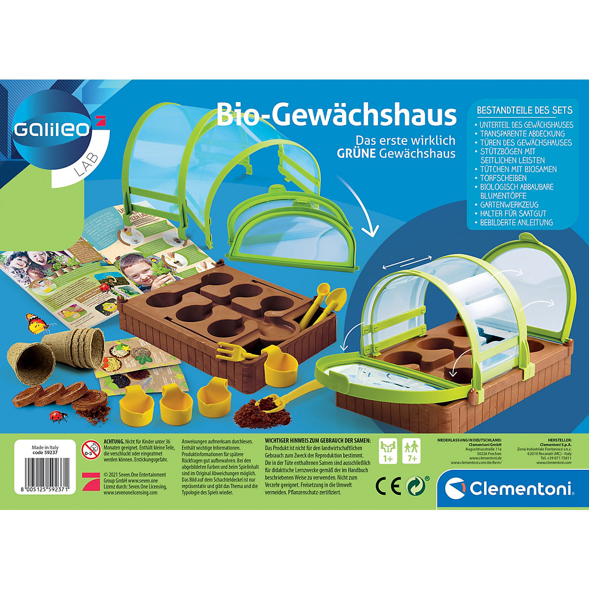 Galileo LAB - Bio-Gewächshaus