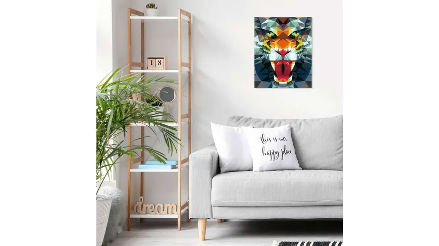 Ravensburger Beschäftigung - CreArt - Malen nach Zahlen 23514 – Polygon Tiger